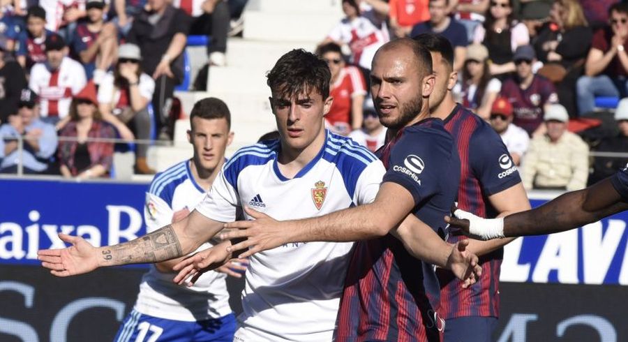El uno a uno del Huesca-Real Zaragoza